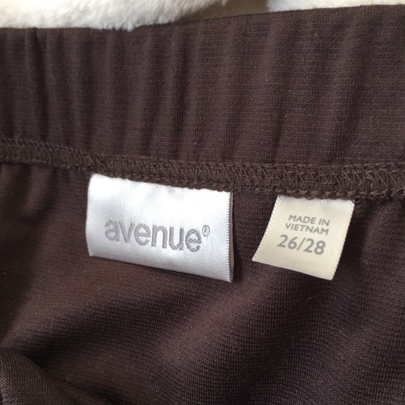 Avenue Sweater Skirt, Chocolate Brown, 26W - Picture 3 of 8